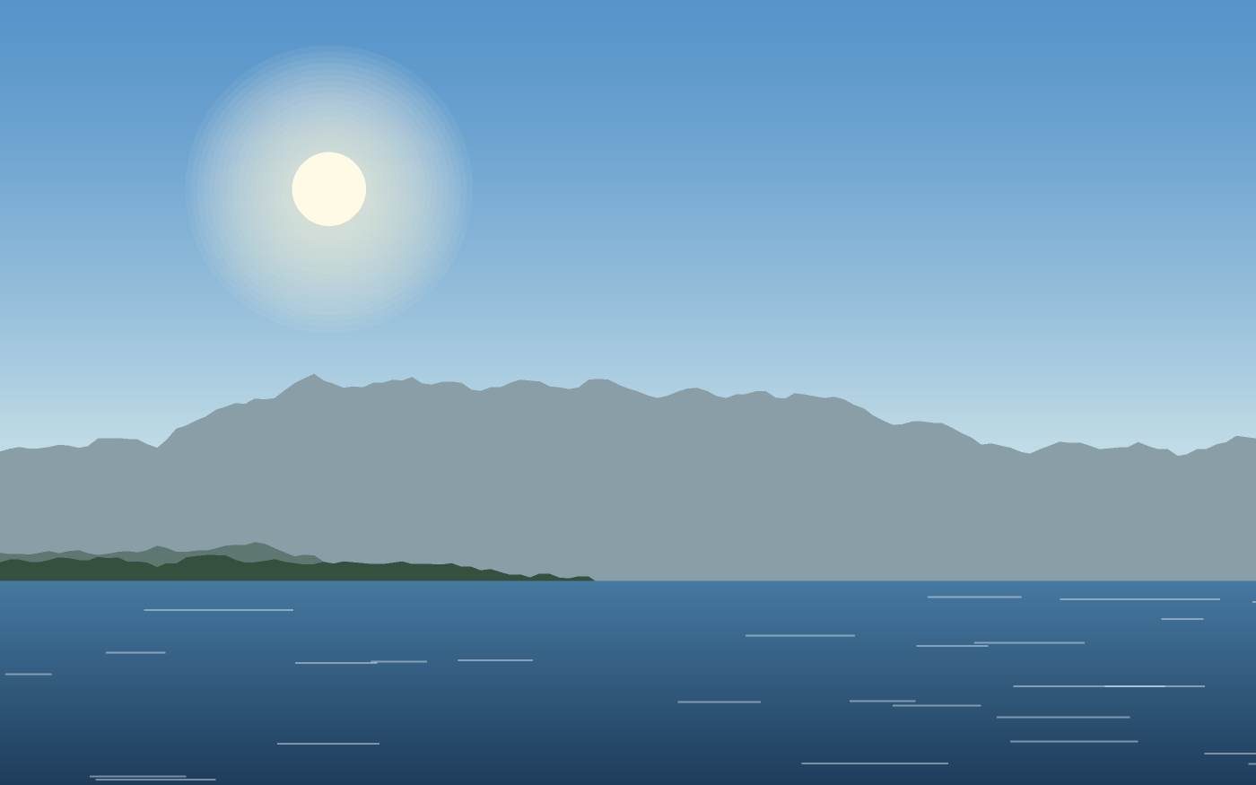 Landschapsillustratie