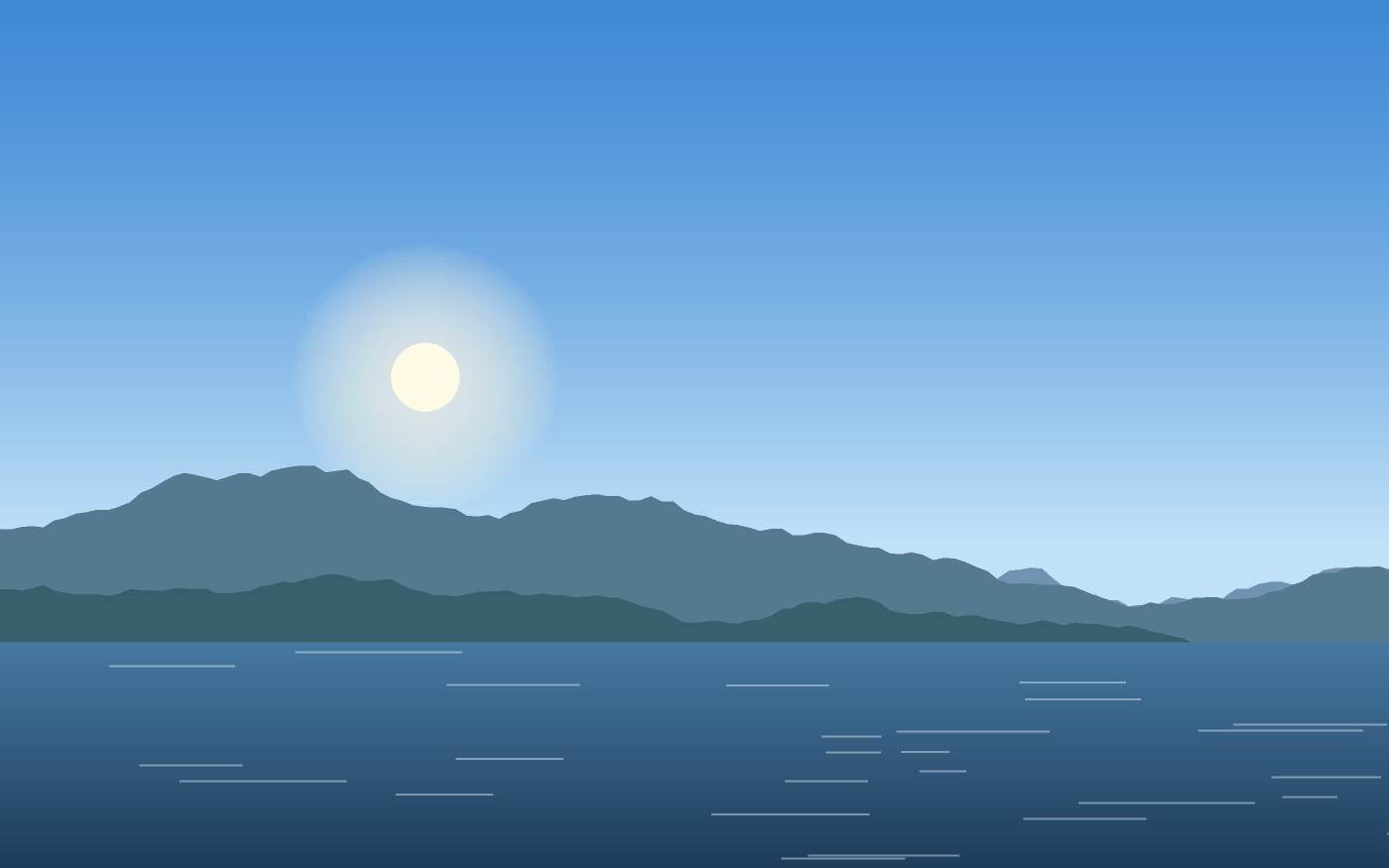 Landschaftsillustration