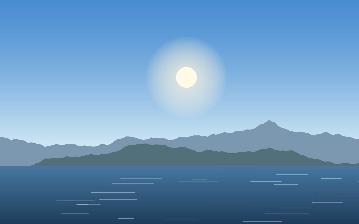 Ilustrace krajiny