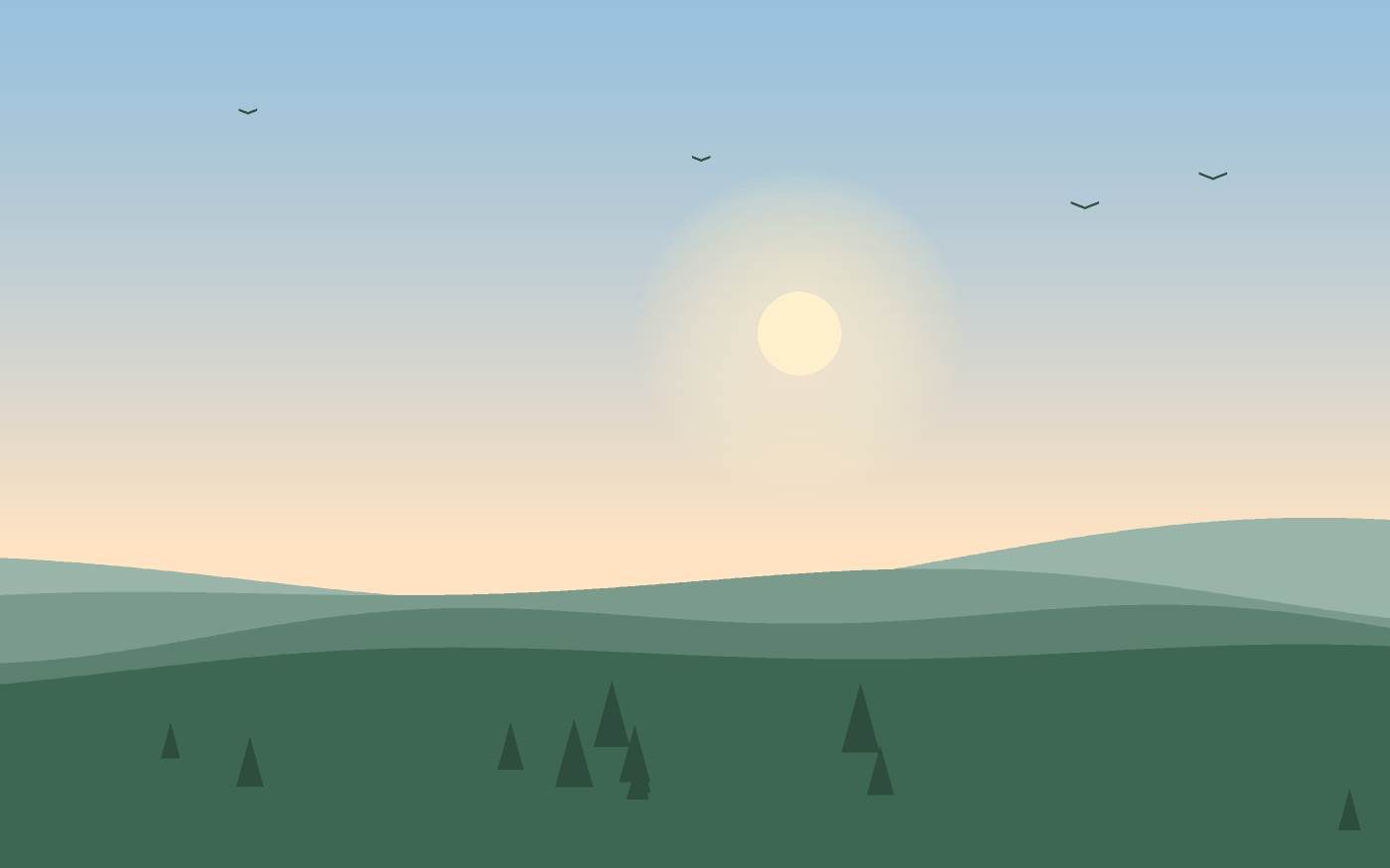 Landskabsillustration