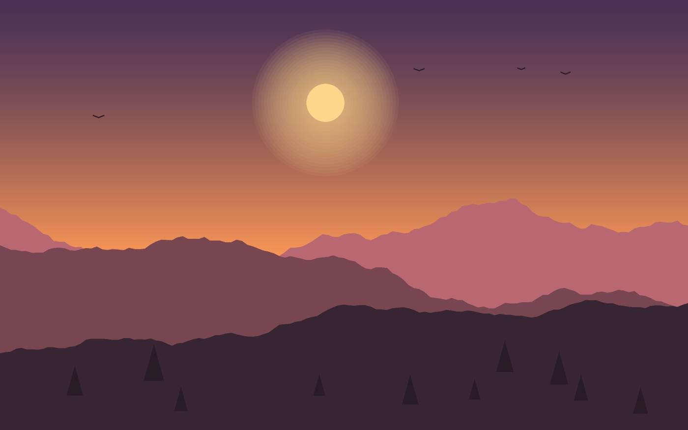 Illustration de paysage