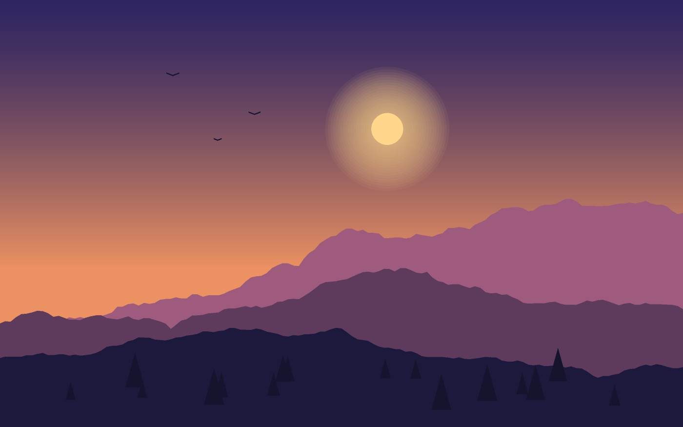 Illustration de paysage