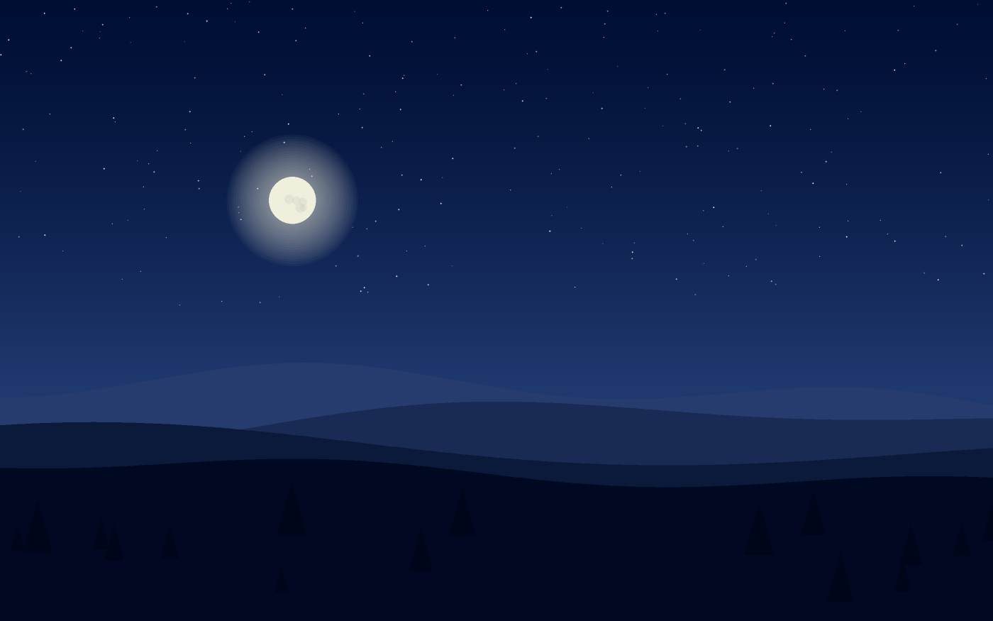 Illustrazione di un paesaggio