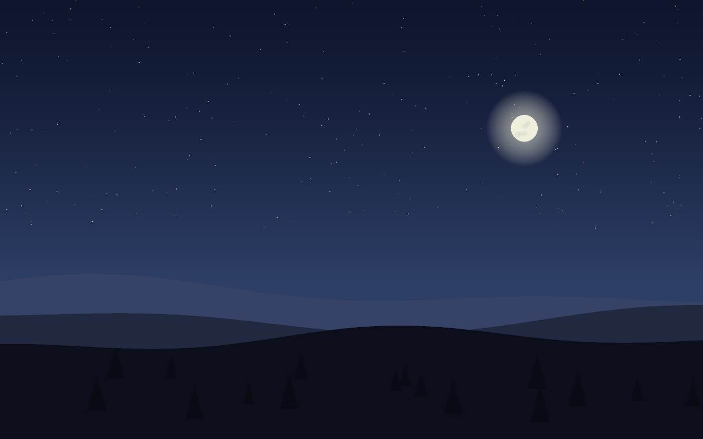 Illustrazione di un paesaggio