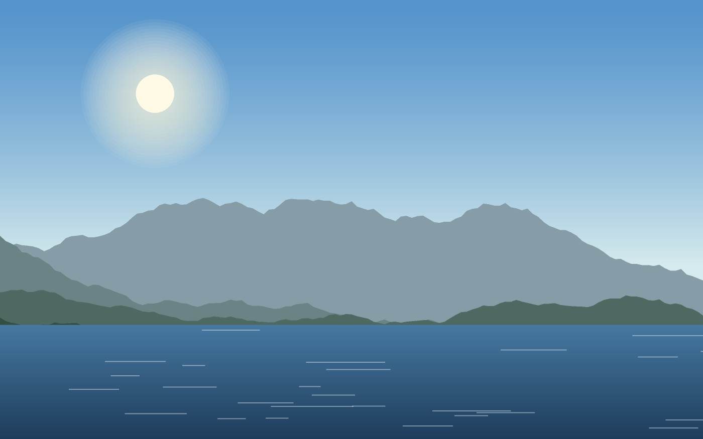 Landschapsillustratie